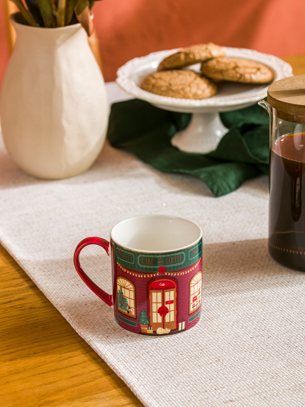 Christmas Themed Porcelain Mug 320 ml-1