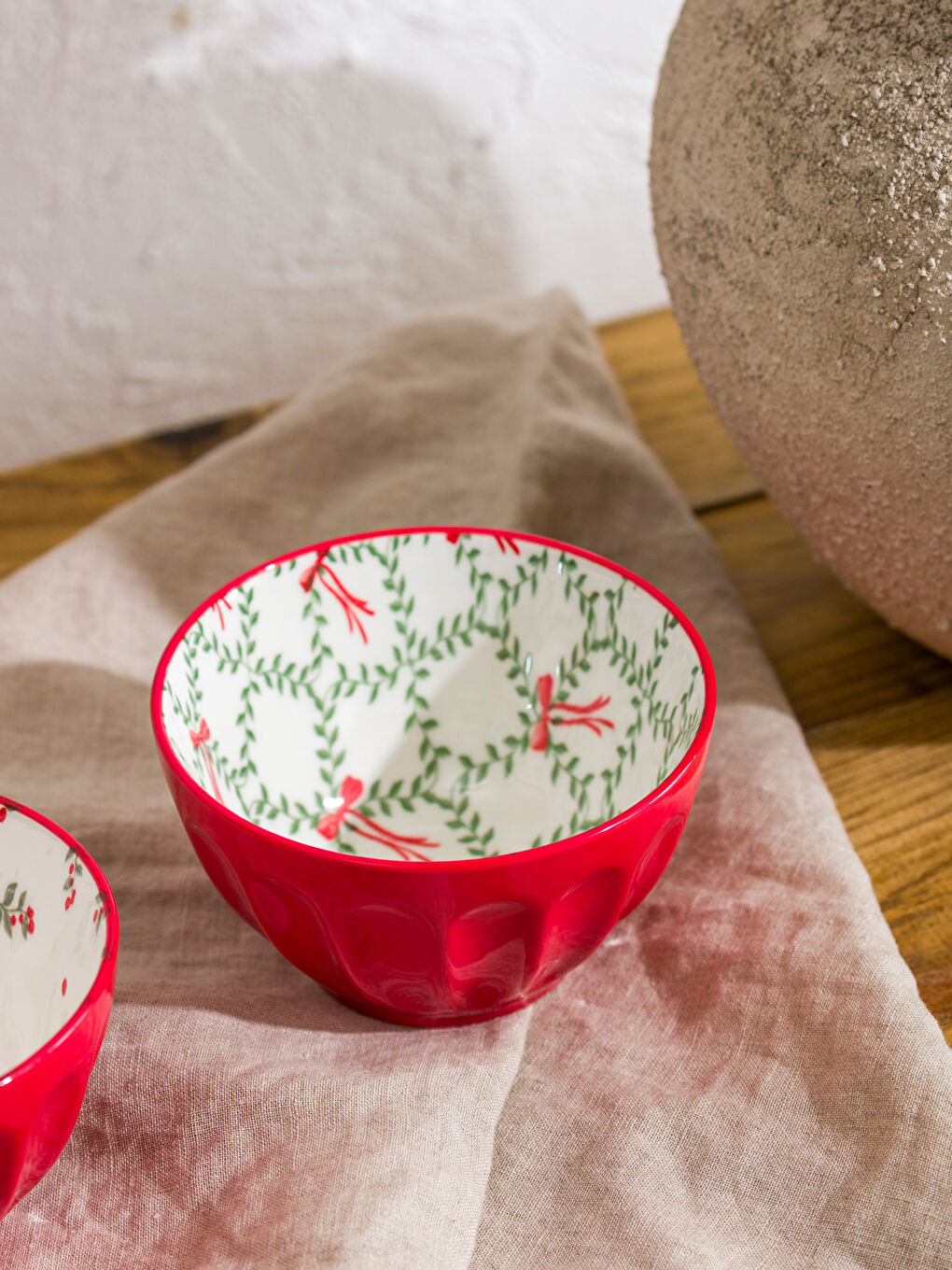 Printed Ceramic Bowl 2 Pack 11 cm-2