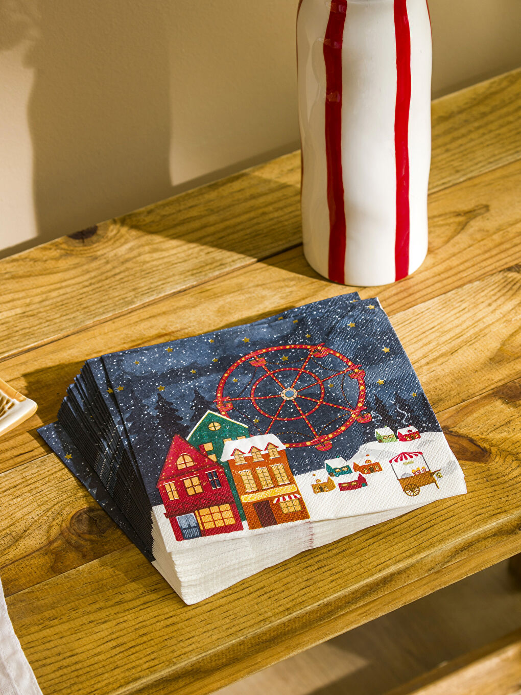 Printed Paper Napkin 20-Pack-1