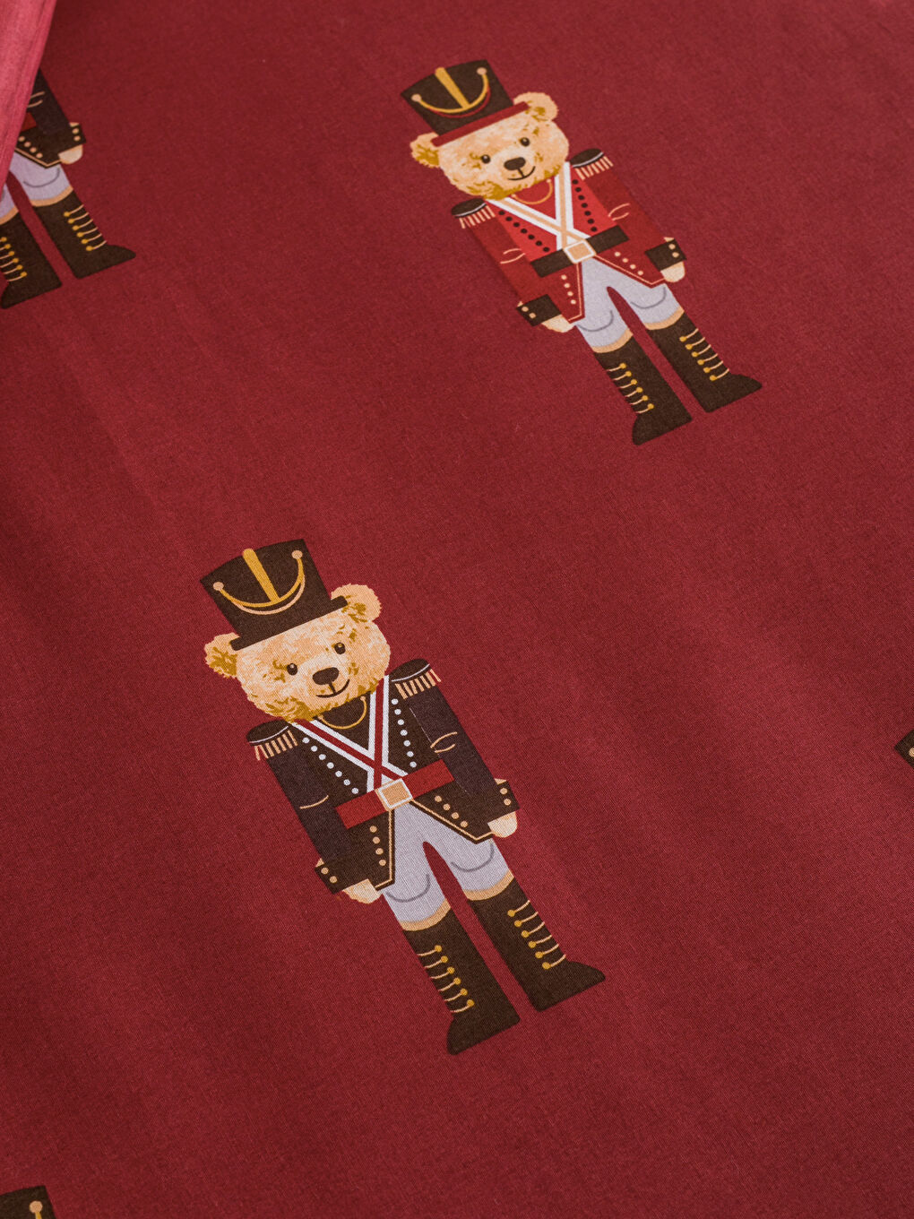 Karışık Ayı Teddy Baskılı Tek Kişilik Nevresim Seti-4