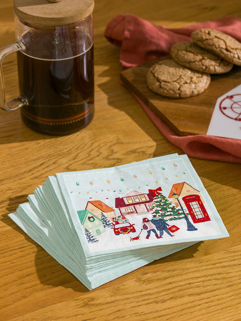 Christmas Themed Paper Napkin 20-Pack-1