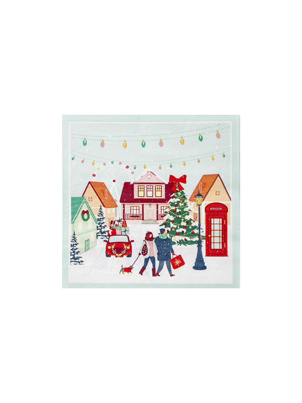 Christmas Themed Paper Napkin 20-Pack-4