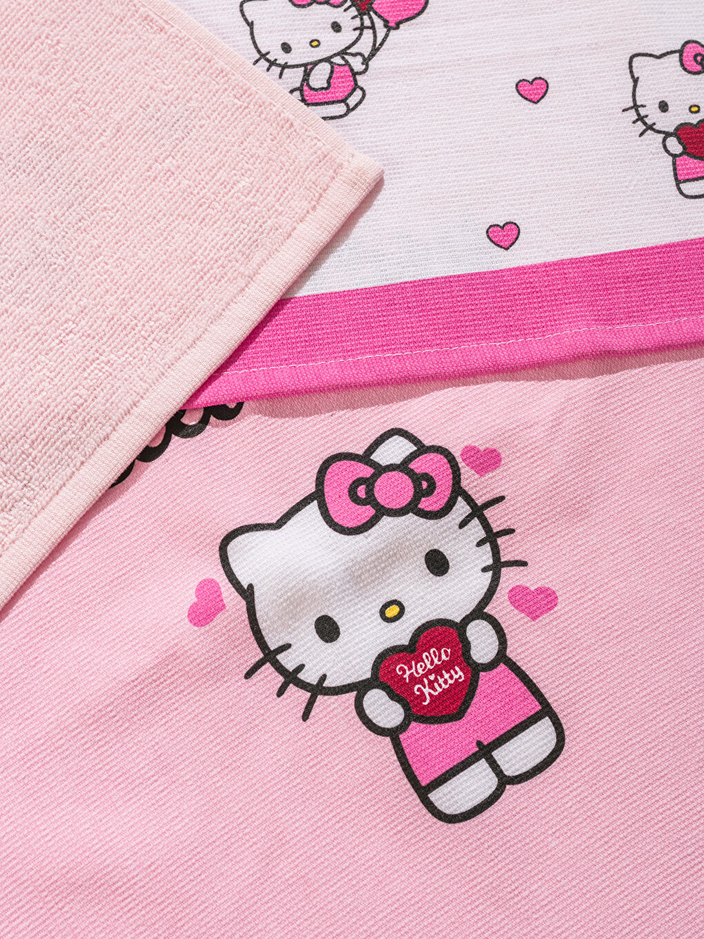 Чаена Кърпа Hello Kitty с Принт 3 броя 40x50 cm-2
