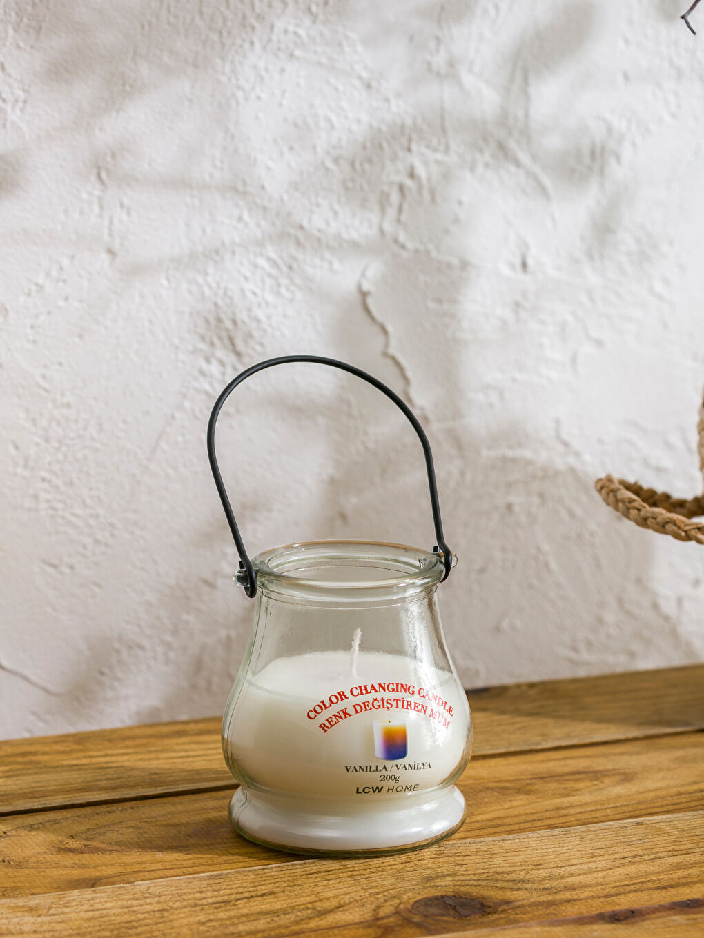 Karışık Renk Değiştiren Vanilya Kokulu Bardak Mum-1