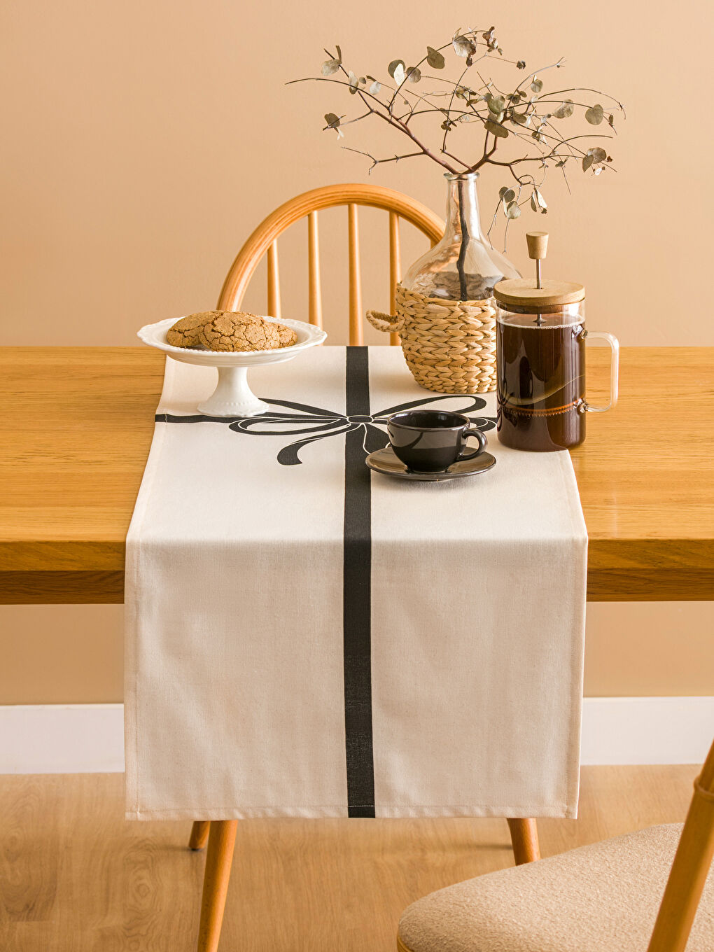 LC WAIKIKI BLACK Table Runner -W5FQ96Z8-LQJ