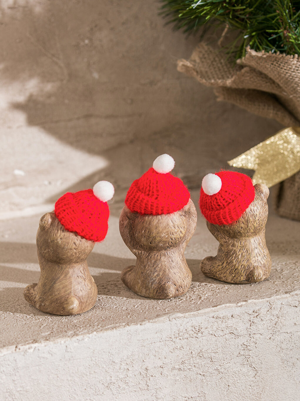 Teddy Bear Figured Decorative Object Set of 3-1