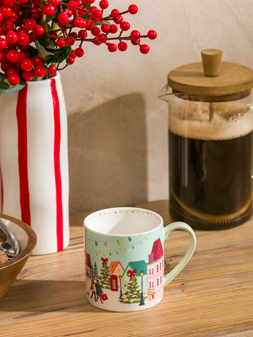 Christmas Themed Porcelain Mug 320 ml