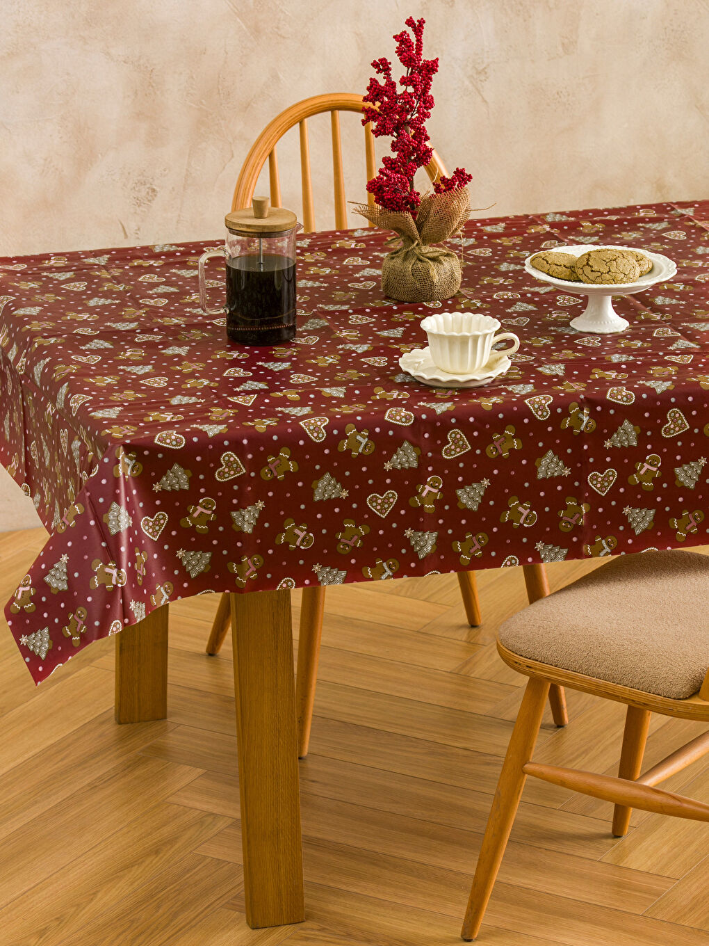 Christmas Themed Tablecloth 140x180 cm