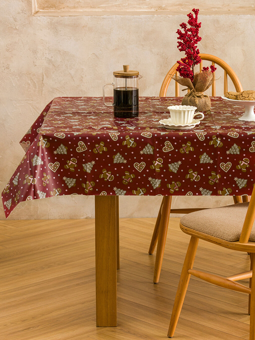 Christmas Themed Tablecloth 140x180 cm-1