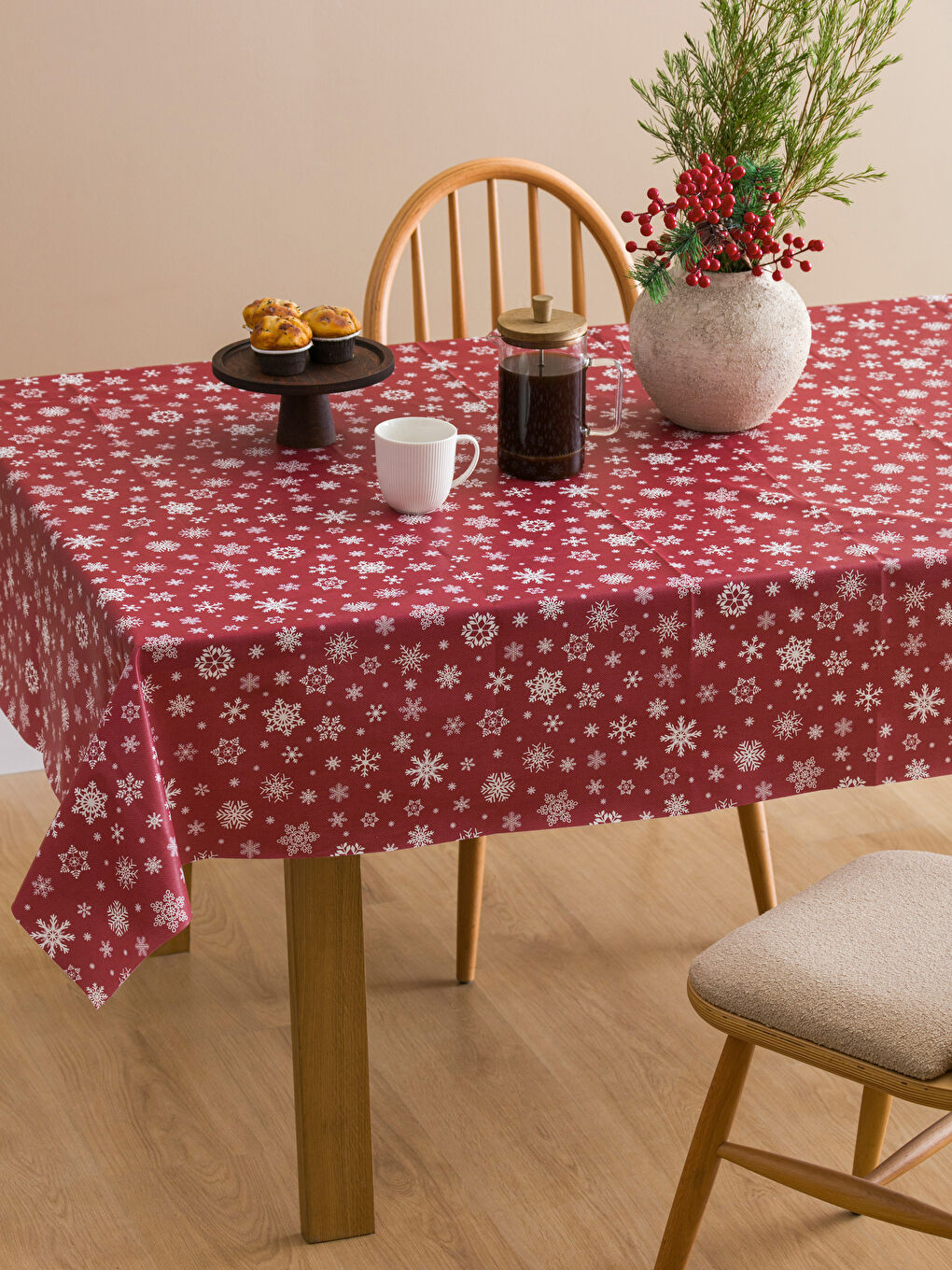Christmas Themed Tablecloth 140x180 cm-1