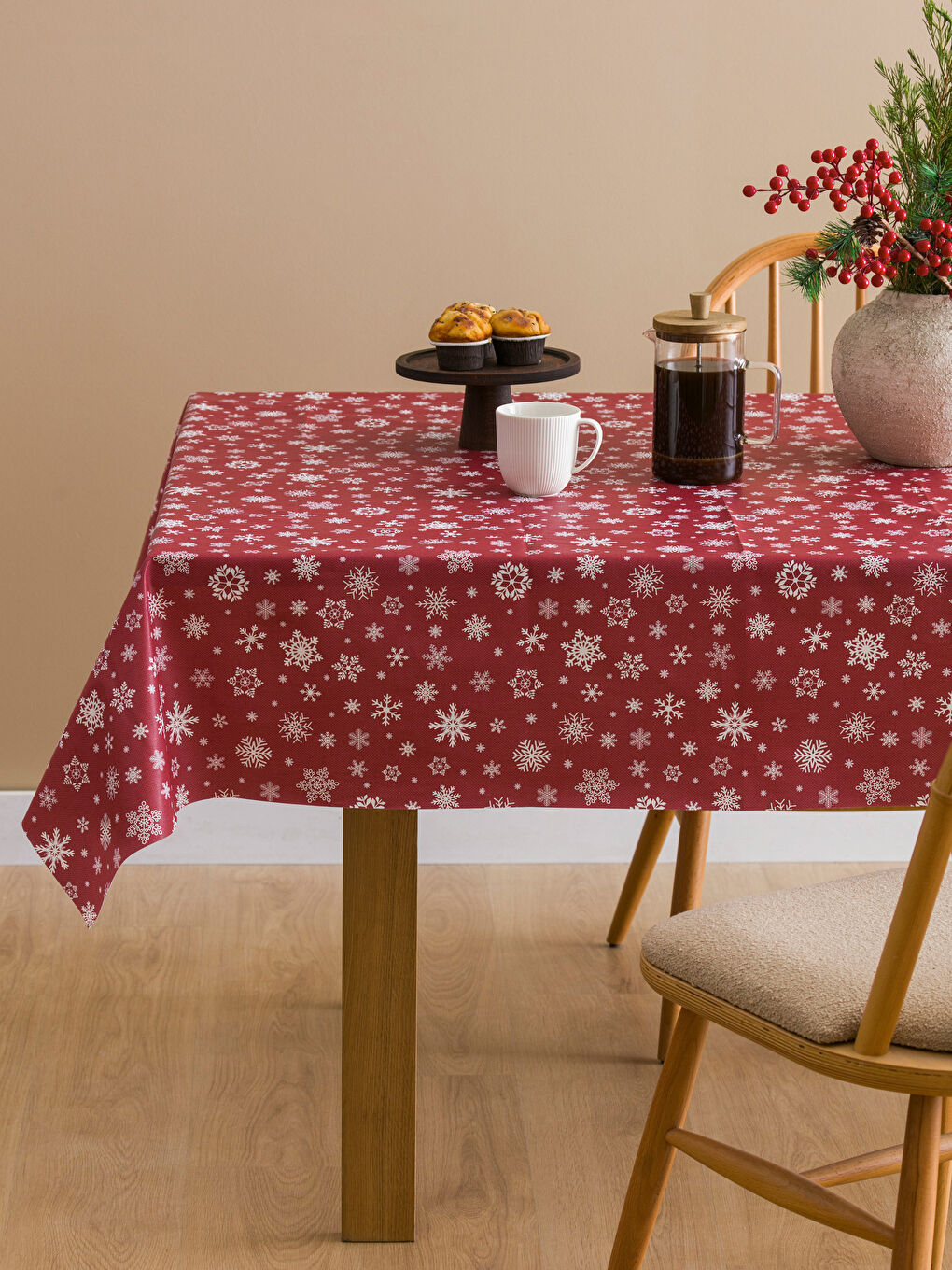 Christmas Themed Tablecloth 140x180 cm-3