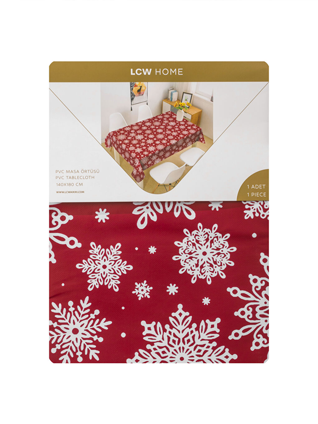 Christmas Themed Tablecloth 140x180 cm-7