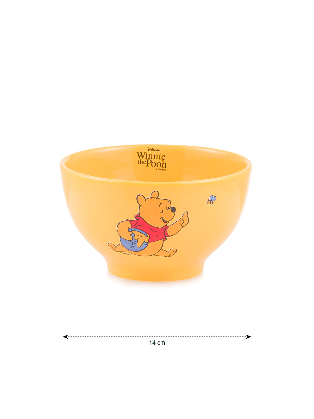 LCW HOME Winnie the Pooh Printed Ceramic Bowl 14 cm -W5G409Z8-M0T