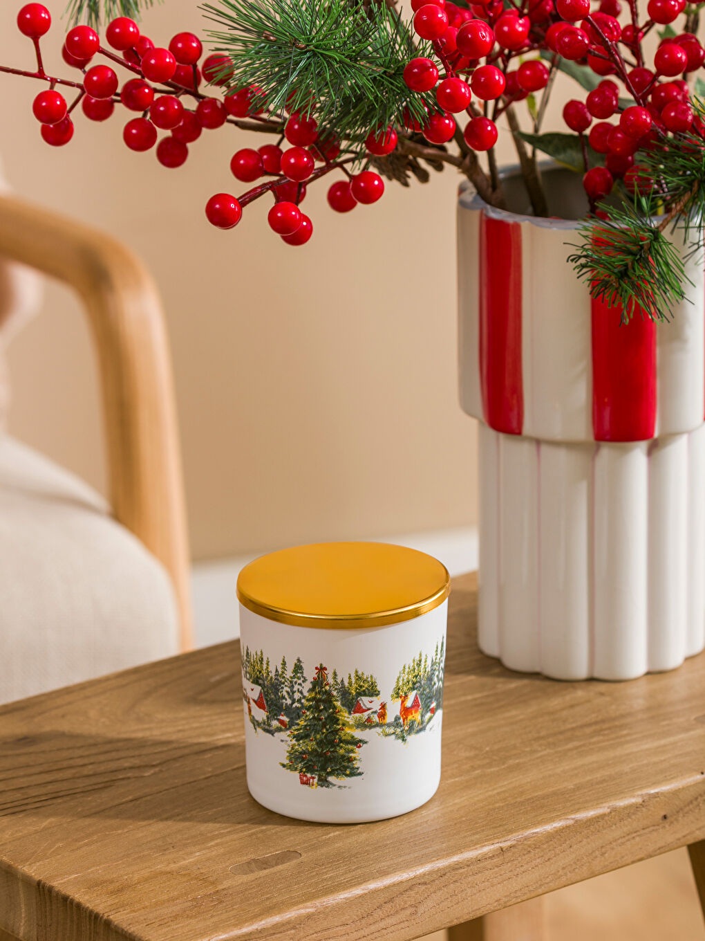 Karışık Bergamot Kokulu Bardak Mum 190 g-2