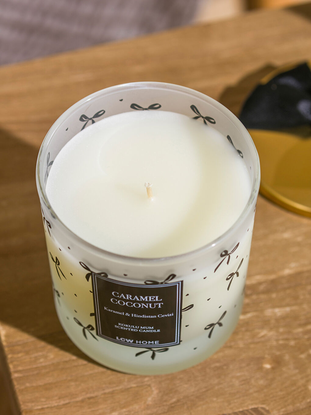 Karışık Kokonat Kokulu Bardak Mum 190 g-4