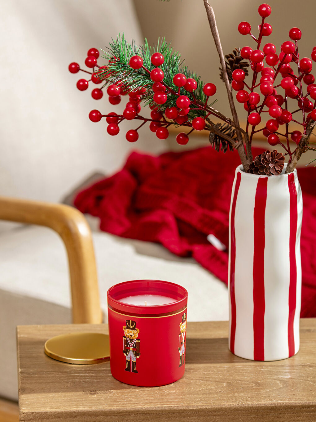 Ванильді хош иісті шыны шам 190 гр-1