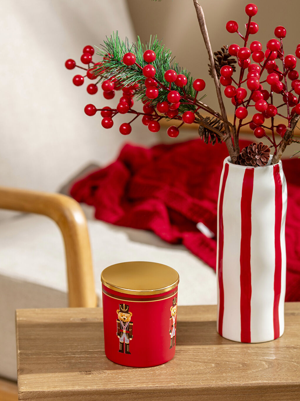 Ванильді хош иісті шыны шам 190 гр-2