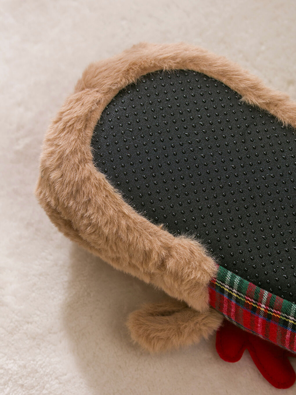 Unisex BROWN Slipper Boots-4