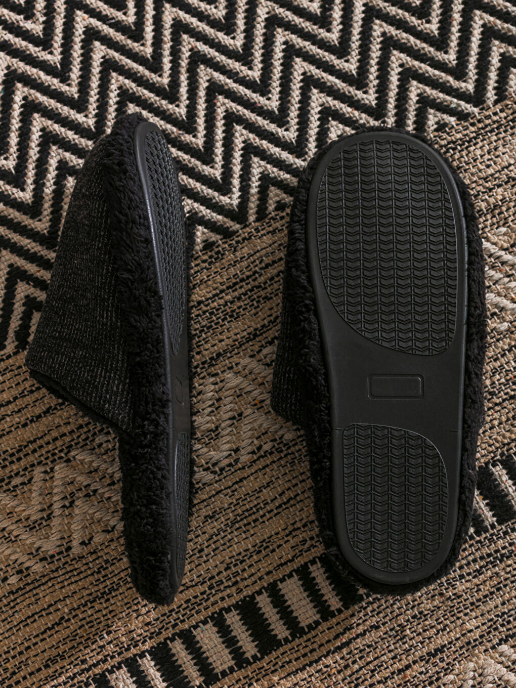 Antrasit Erkek Ev Terliği-3