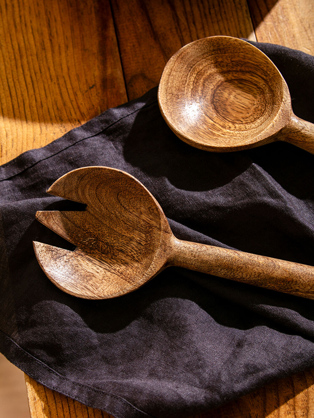 Wooden Serving Utensil 2 Pack-1