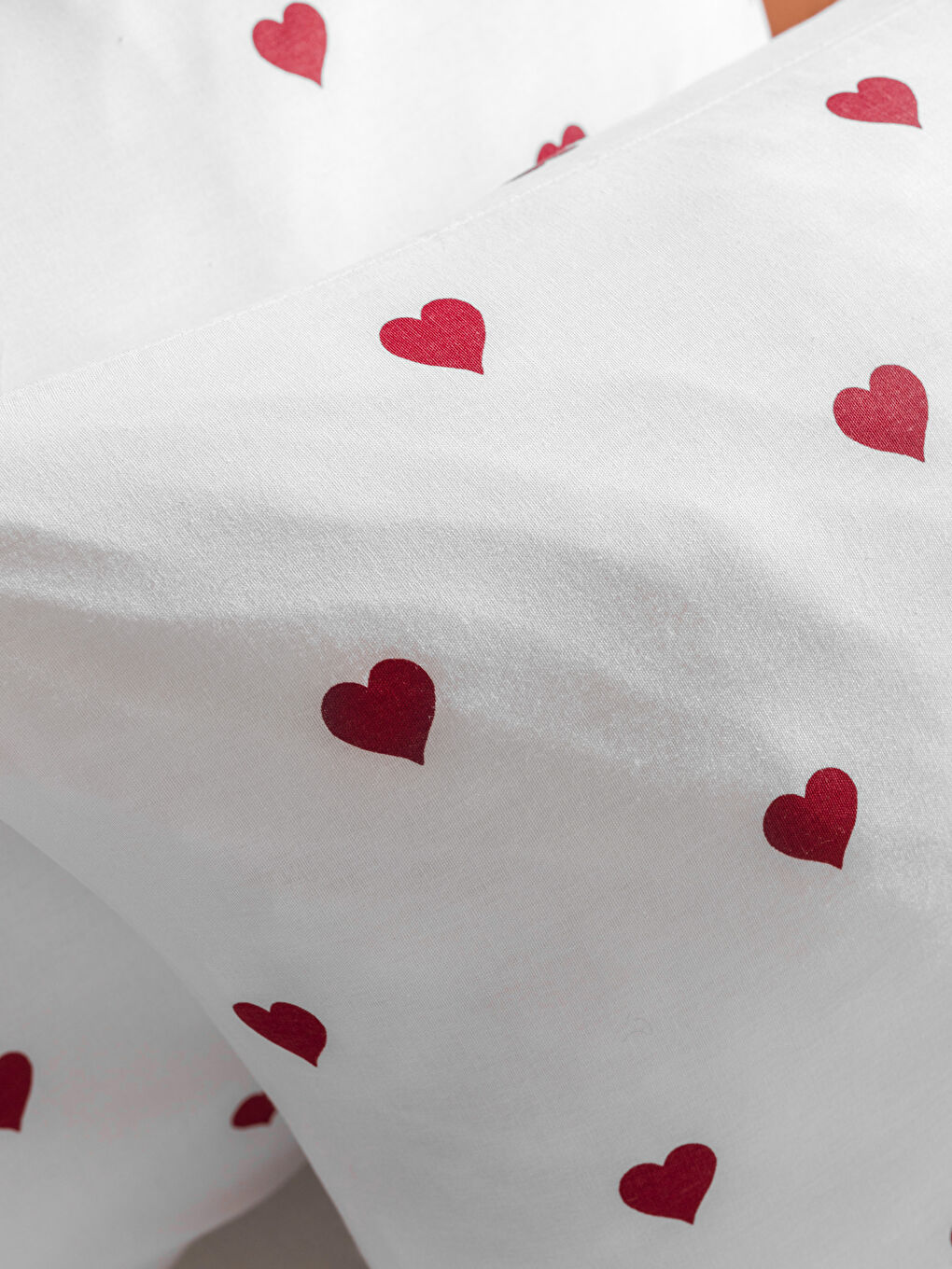 LCW HOME RED Double Duvet Cover Set -W5GH38Z8-LTQ