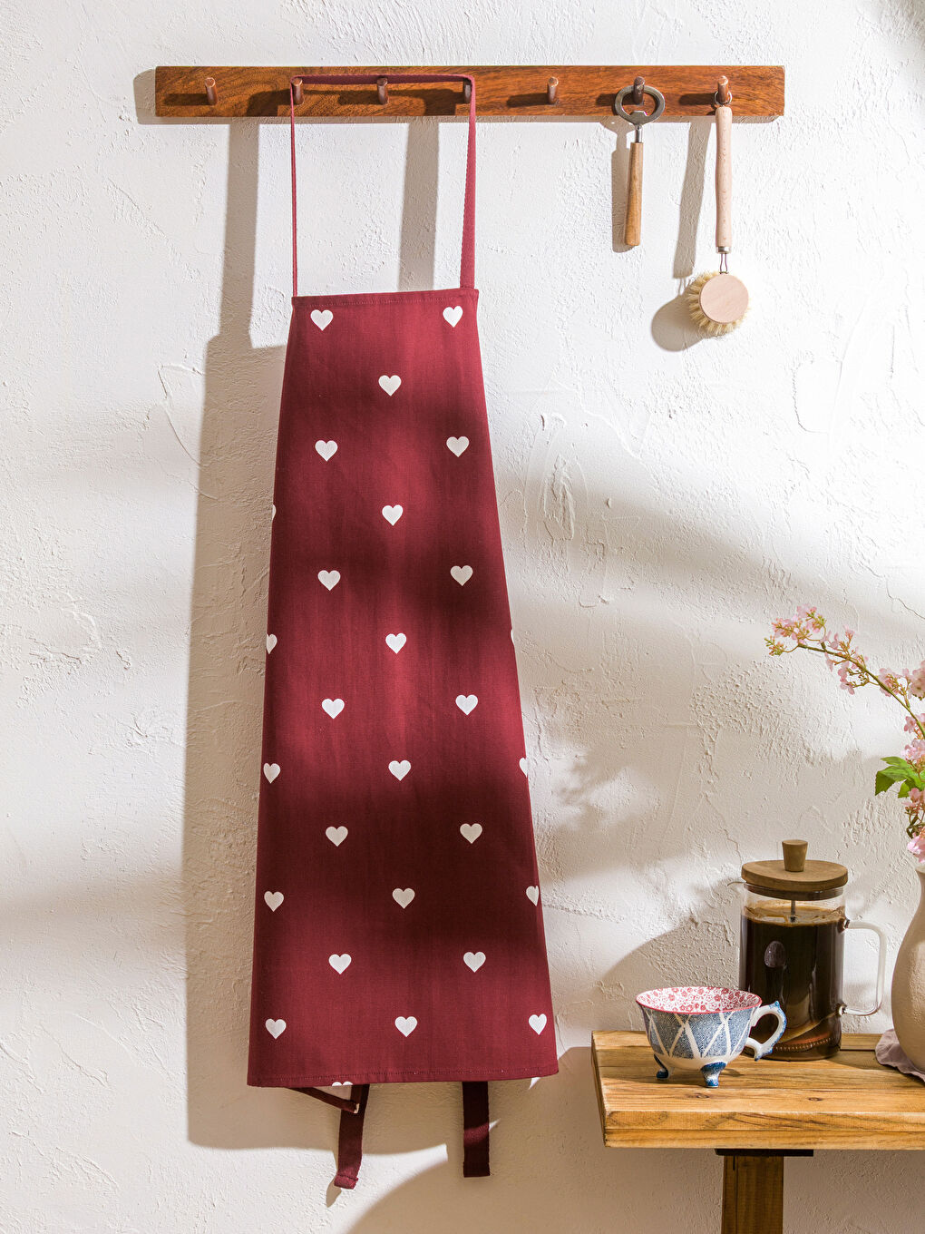 LCW HOME RED Cooking Apron -W5GH49Z8-LTQ