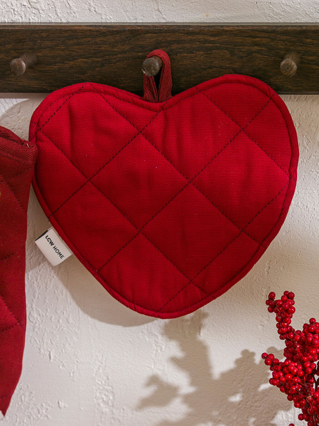 LCW HOME RED Oven Mitten -W5GH52Z8-LTQ