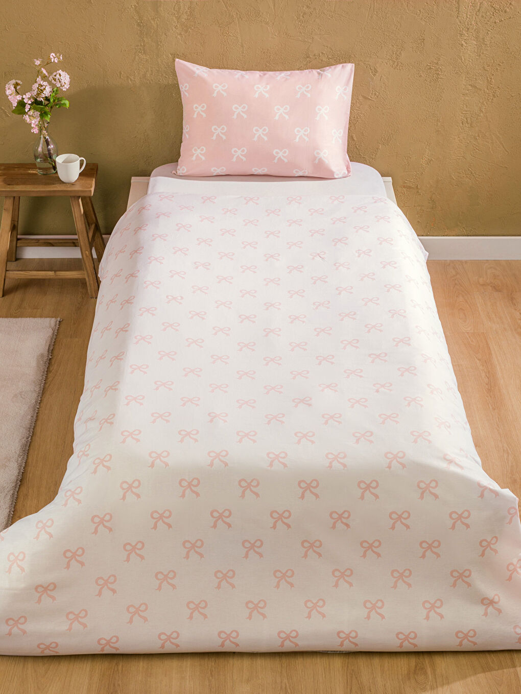LCW HOME PINK Single Bed Duvet Cover Set -W5GH81Z8-QWK