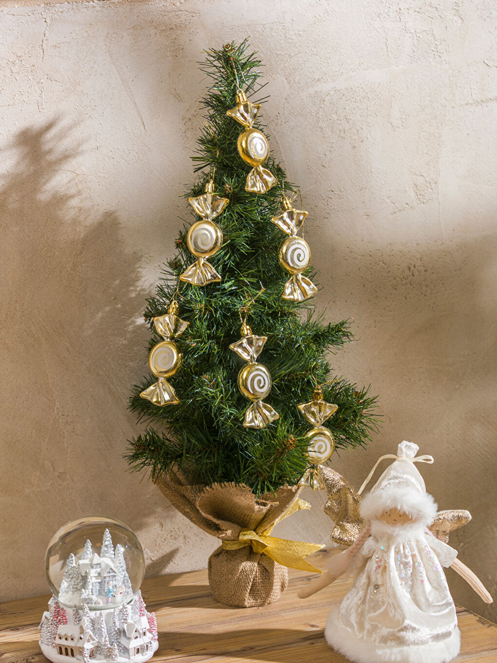 GREY New Year Tree Ornament