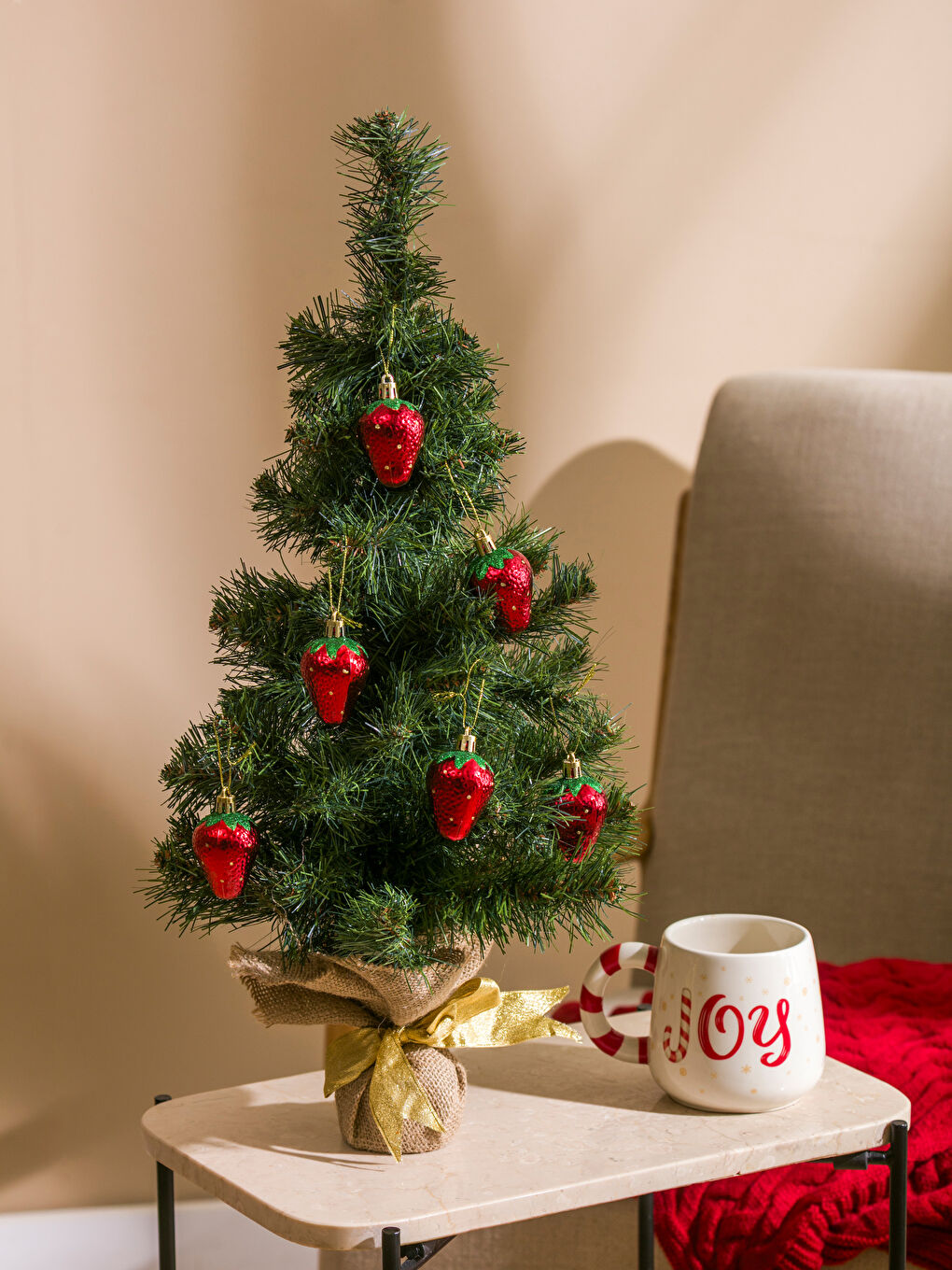 RED New Year Tree Ornament