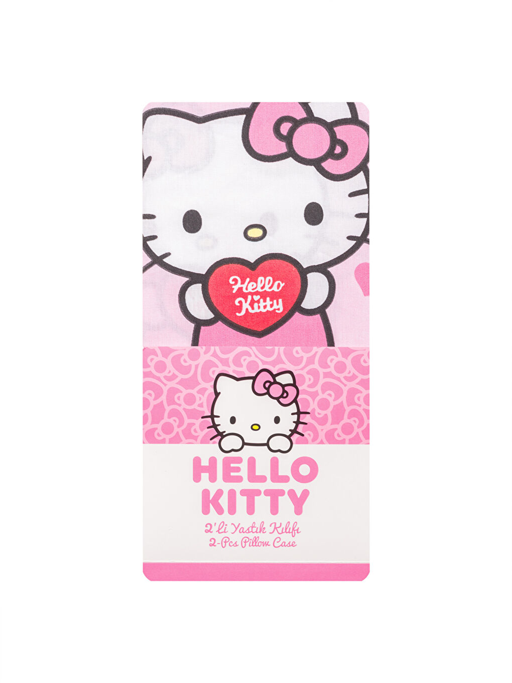 LCW HOME Hello Kitty Printed Pillowcase 2 Pack 50x70 cm -W5GL53Z8-F9C