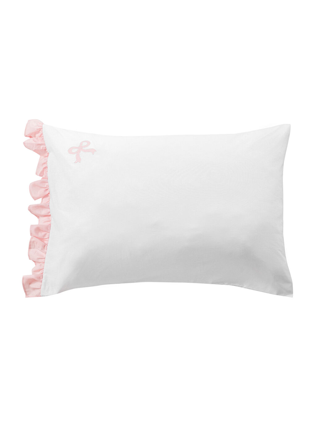 LCW HOME Bow Embroidered Pillowcase 2 Pack 50x70 cm -W5GL61Z8-J5E