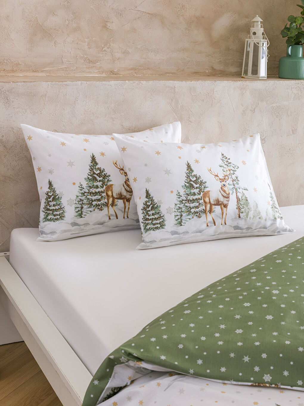 New Year Themed Double-Sided Duvet Cover Set-2