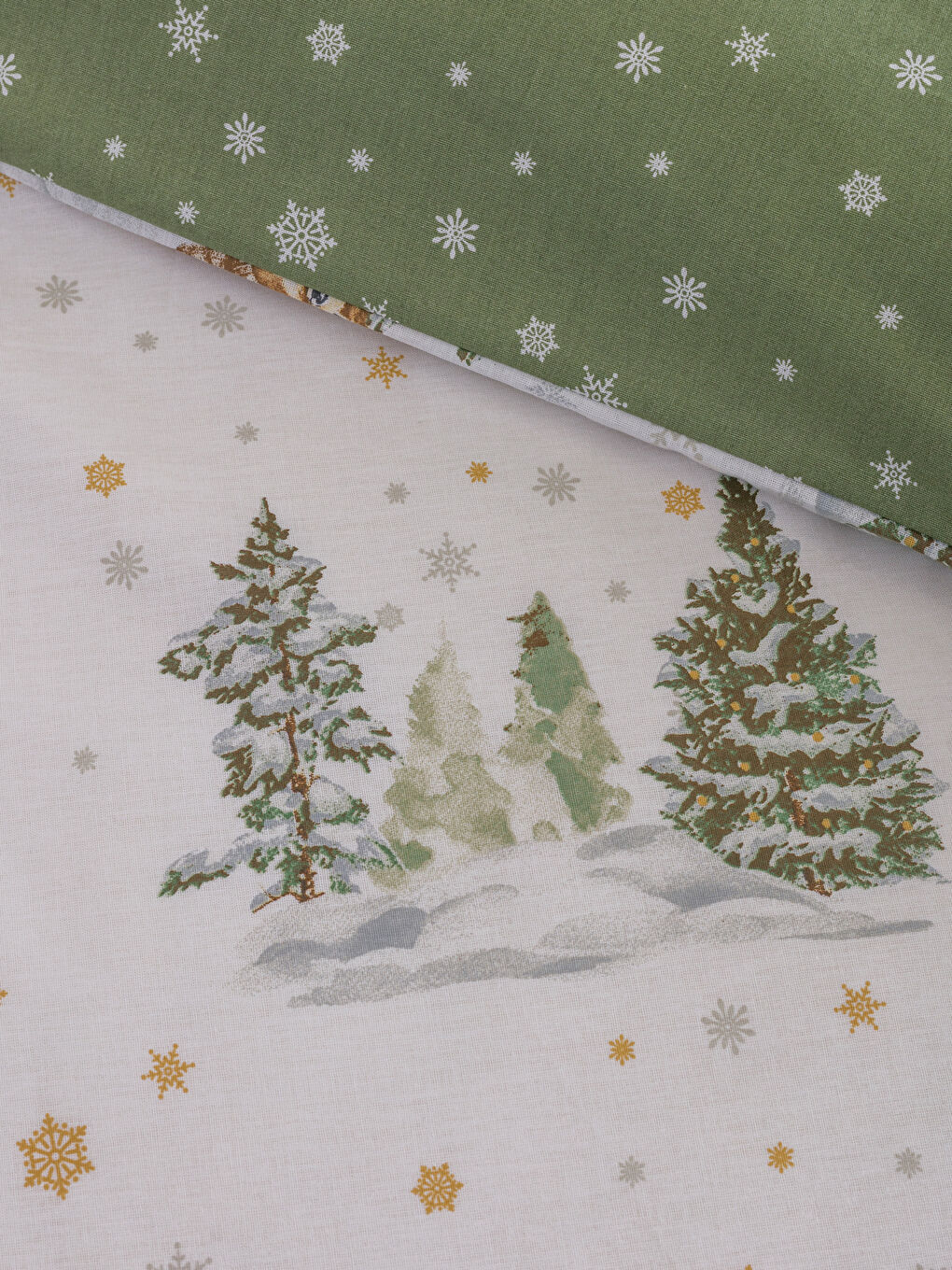 New Year Themed Double-Sided Duvet Cover Set-4