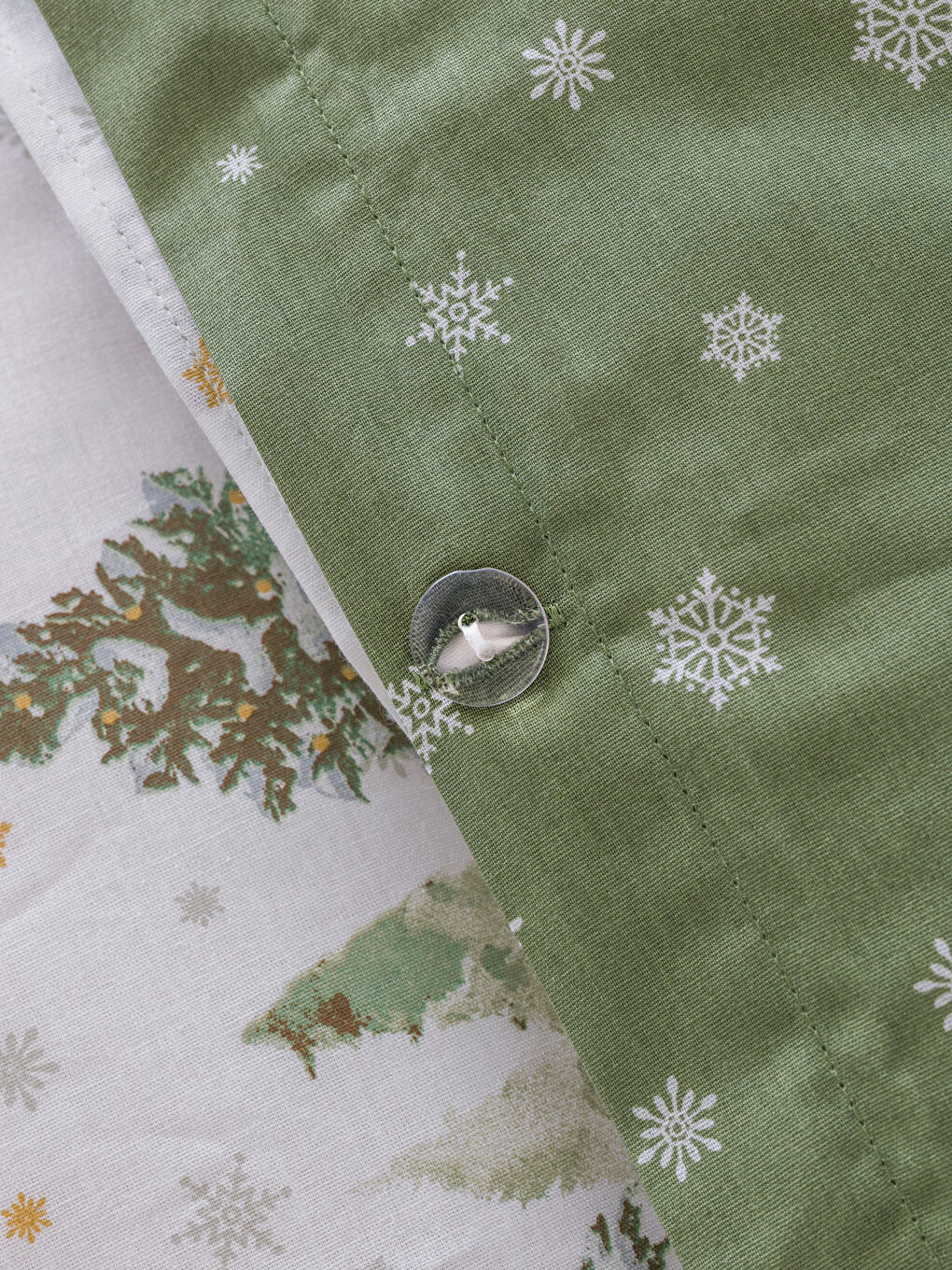 New Year Themed Double-Sided Duvet Cover Set-5