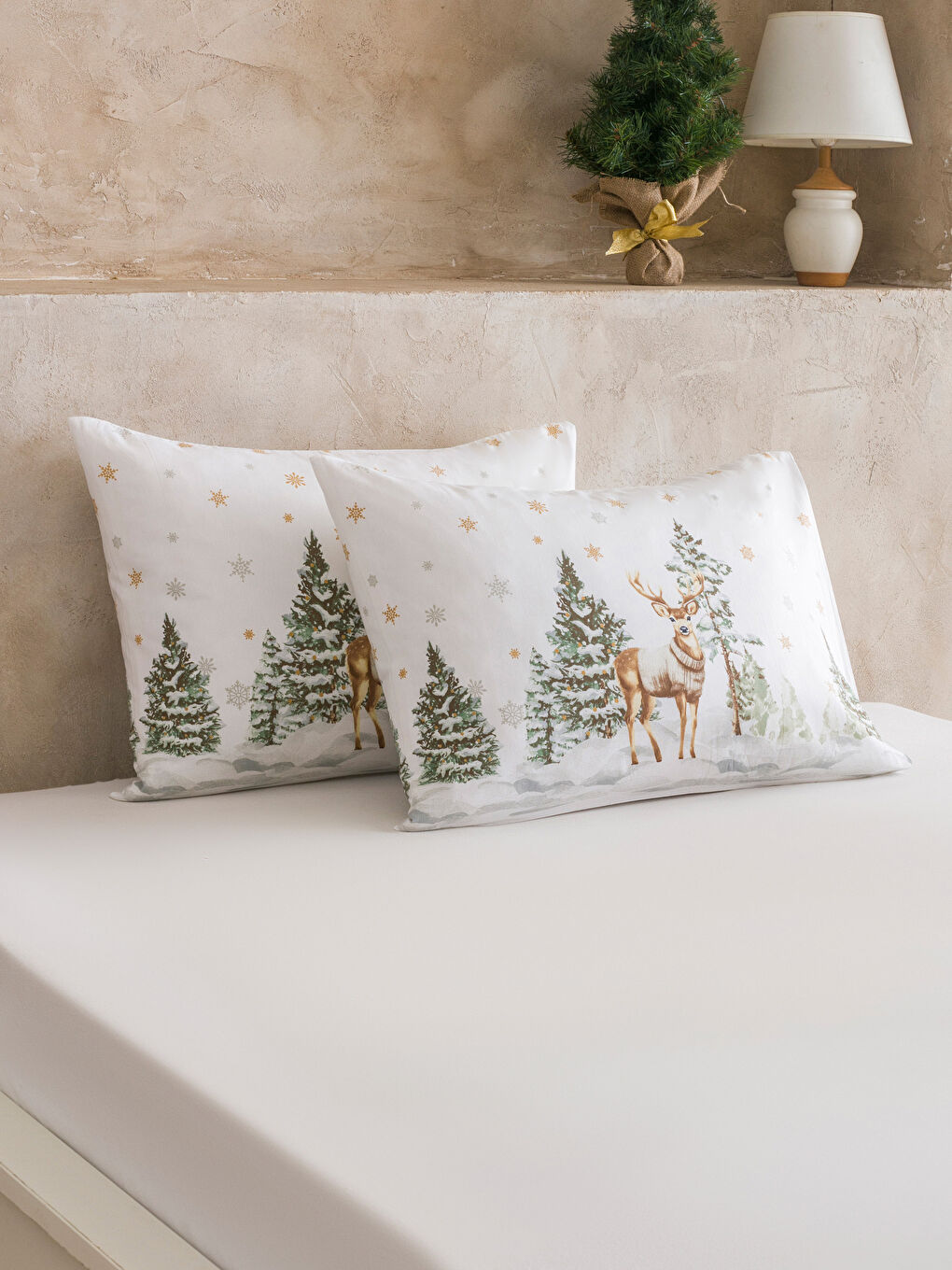Christmas Themed Pillowcase 2 Pack 50x70 cm
