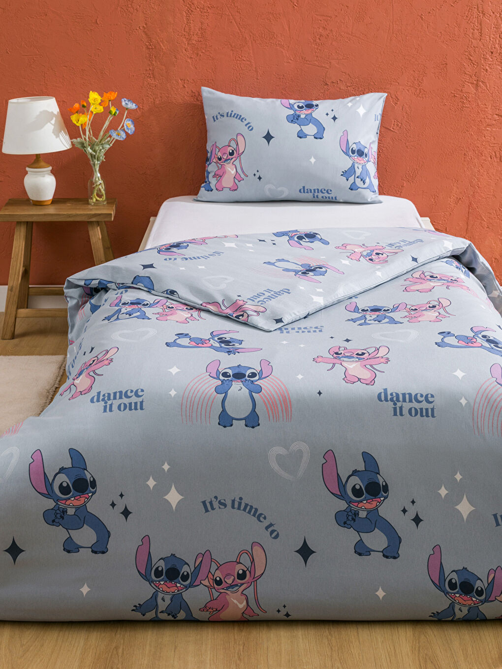 LCW HOME BLUE Single Bed Duvet Cover Set -W5GQ71Z4-QXJ