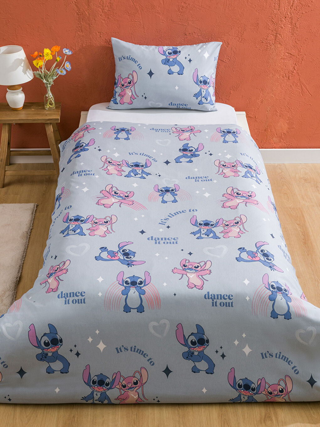 LCW HOME BLUE Single Bed Duvet Cover Set -W5GQ71Z4-QXJ