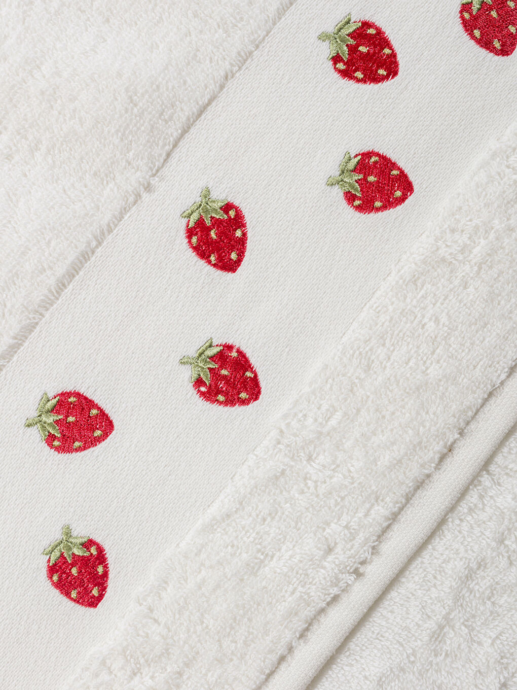 Embroidered Cotton Face Towel 50x80 cm-3