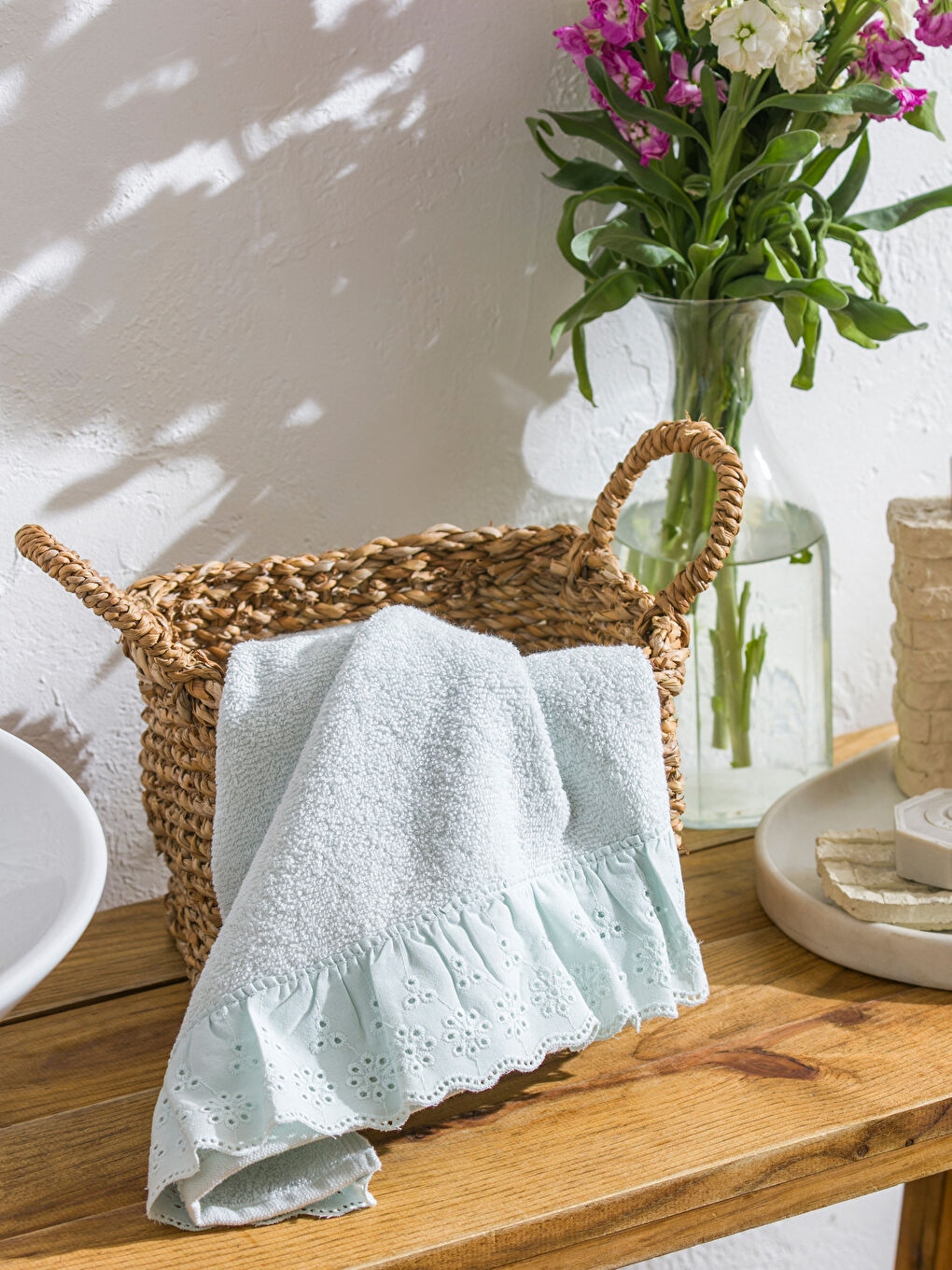 LCW HOME منشفة يد أخضر -W5GT60Z8-CT0