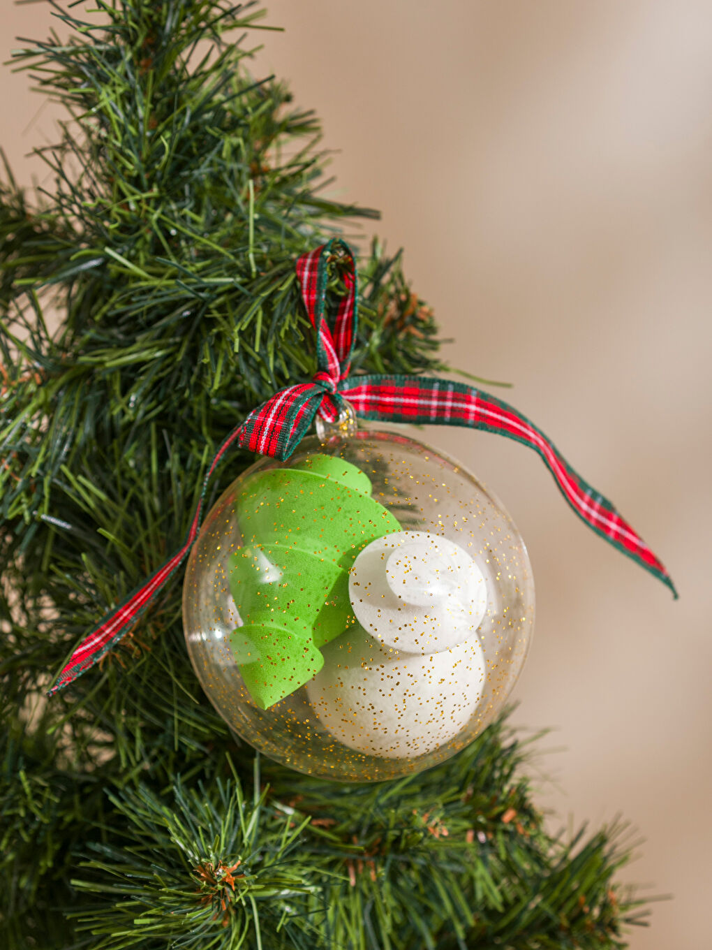 New Year Tree Ornament 8 cm