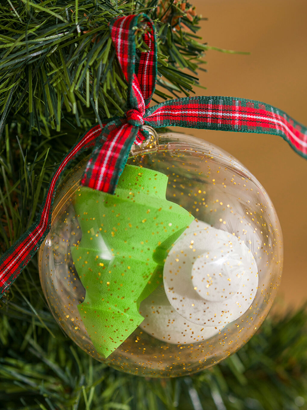 New Year Tree Ornament 8 cm-1