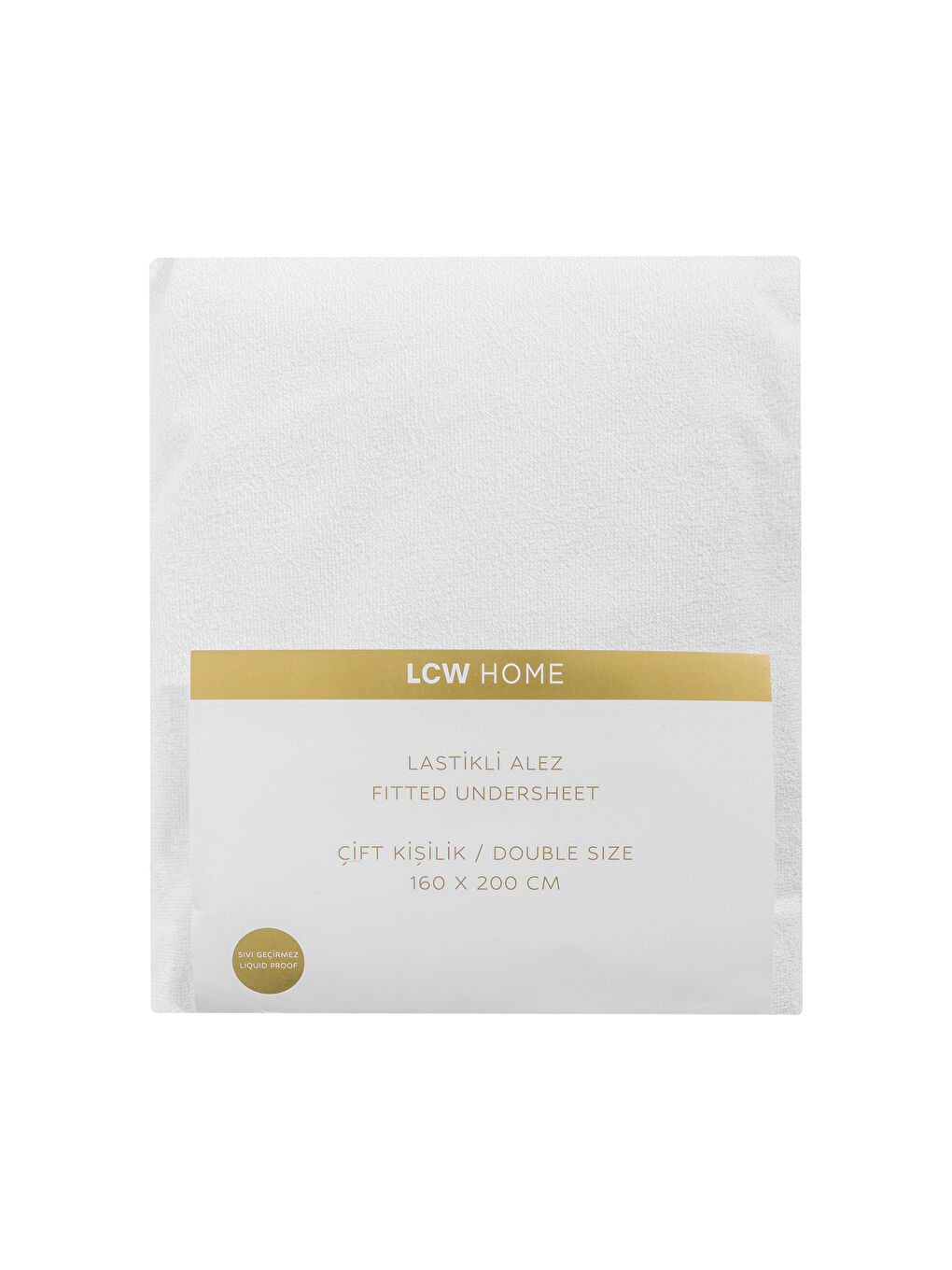 LCW HOME Double Fitted Mattress Protector 160x200 cm -W5GY15Z8-J5E