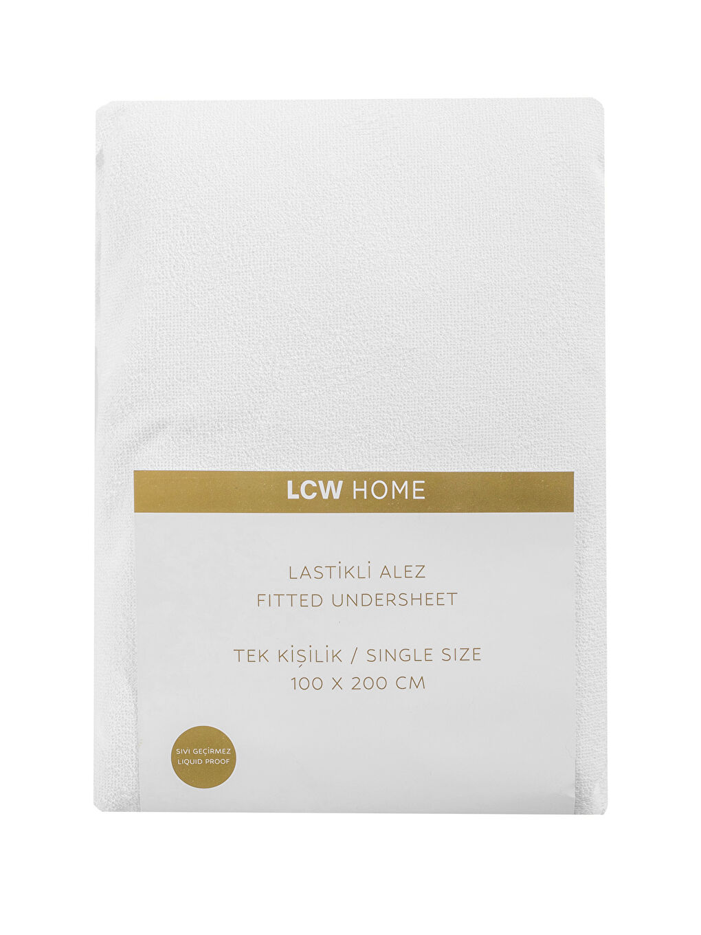 LCW HOME Single Bed Fitted Sheet -W5GY16Z8-J5E