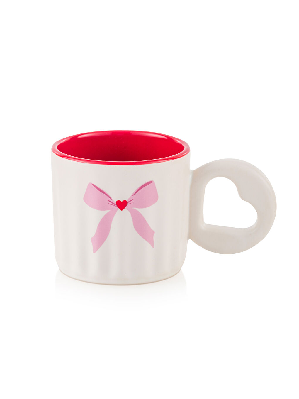 LCW HOME Bow Printed Ceramic Mug 270 ml -W5H155Z8-LTQ