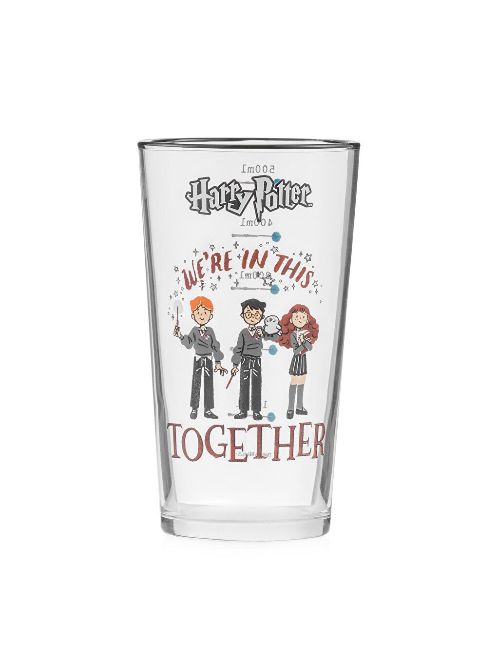Harry Potter Printed Glass Soft Drink Glass 570 ml-5