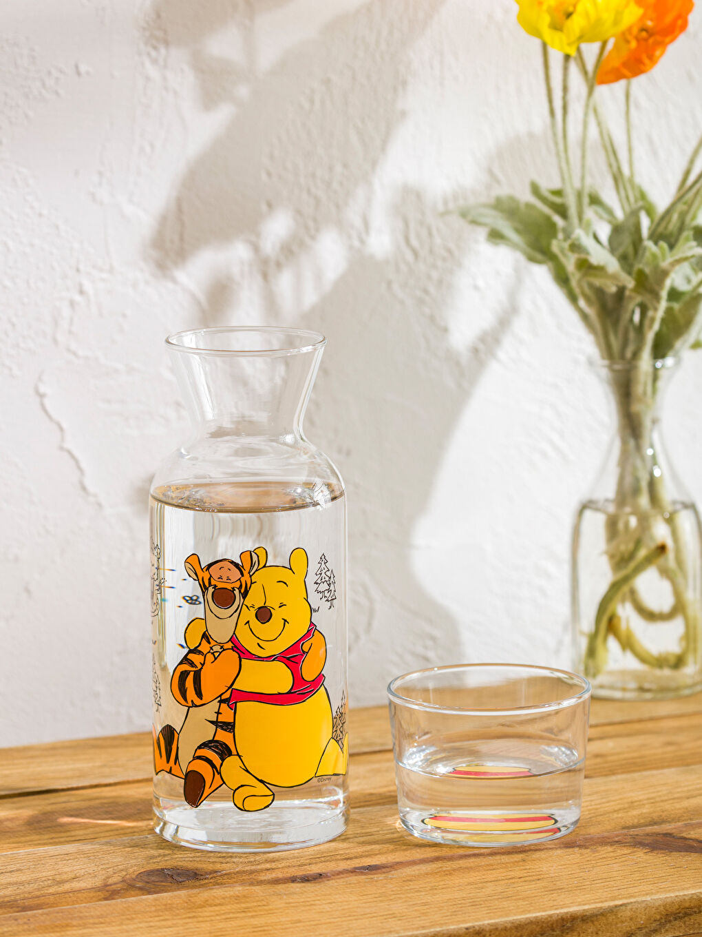 Winnie The Pooh Printed Glass Pitcher 700 ml