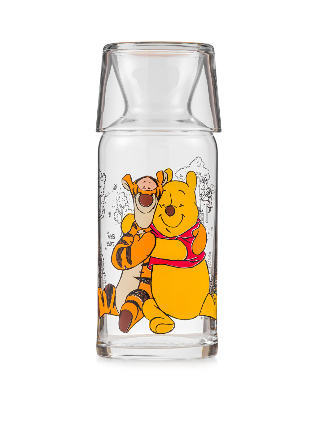 Winnie The Pooh Printed Glass Pitcher 700 ml-5