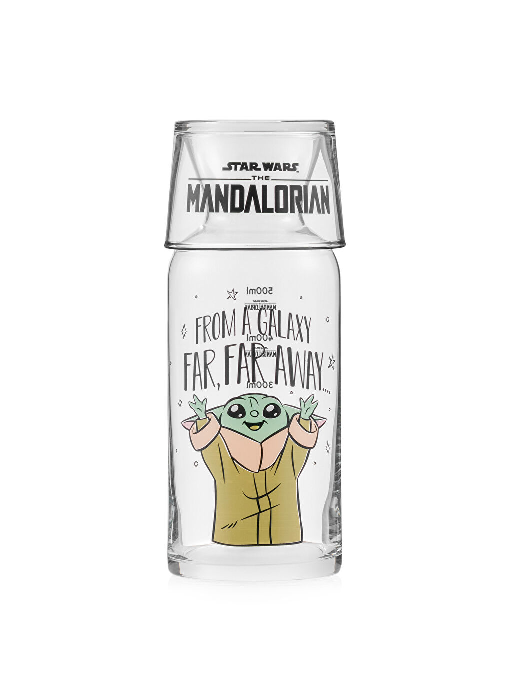 Mandalorian Printed Glass Pitcher 700 ml-6
