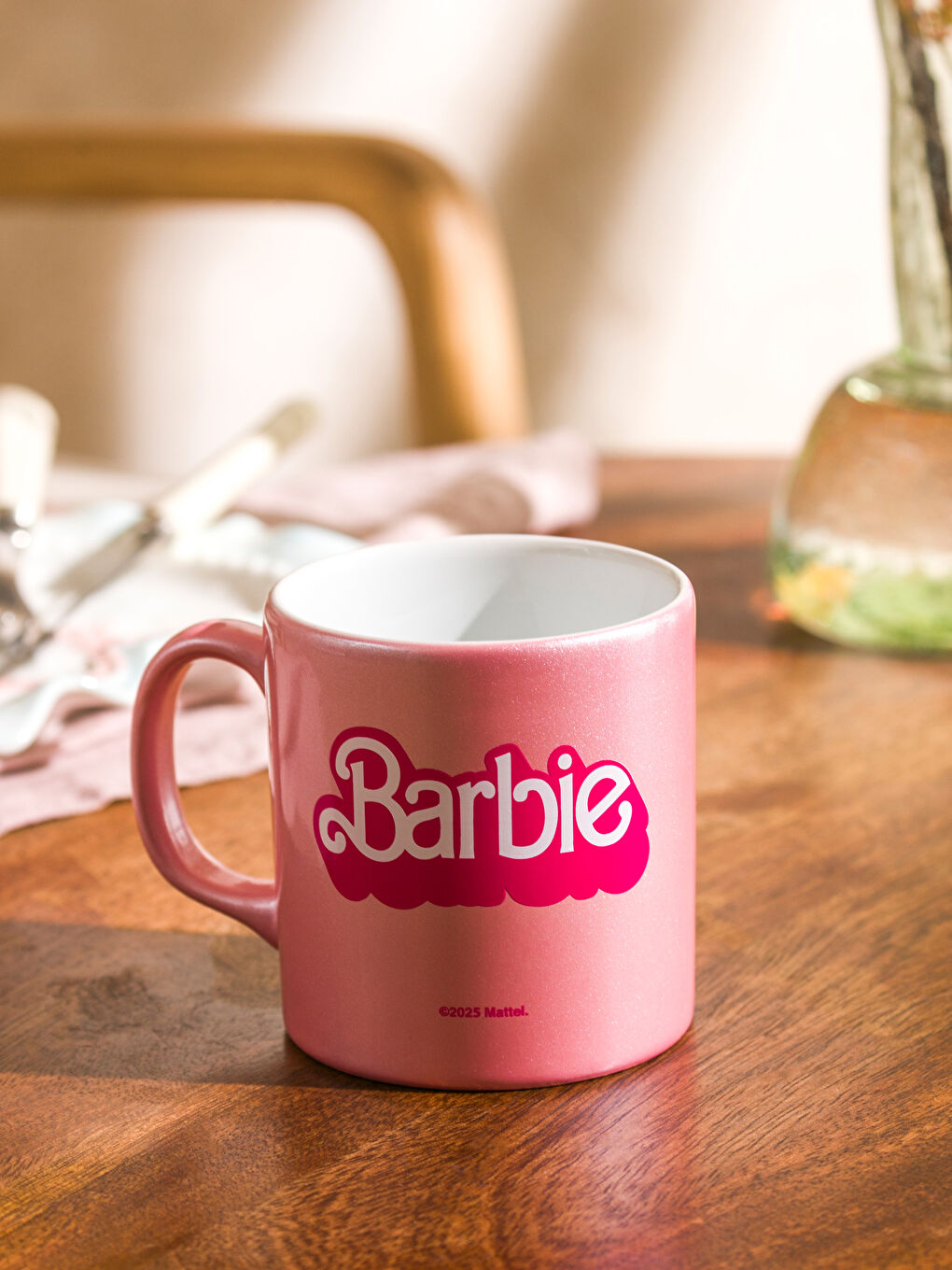 LCW HOME Barbie Printed Ceramic Mug 320 ml -W5H288Z8-VGN